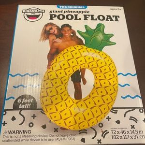 Big Mouth giant pineapple pool float